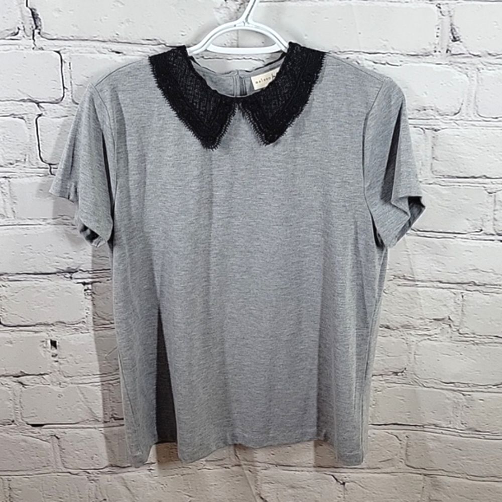Maison Jules Lace Color Top